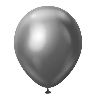 Krom Space Grey (Uzay Grisi) 12 İnç Balon