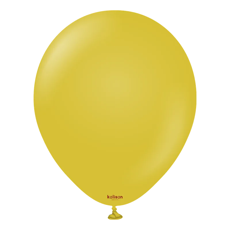 Retro Mustard (Hardal) 12 İnç Balon