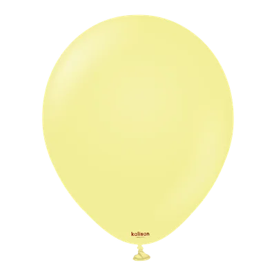 Macaron Yellow (Sarı) 12 İnç Balon