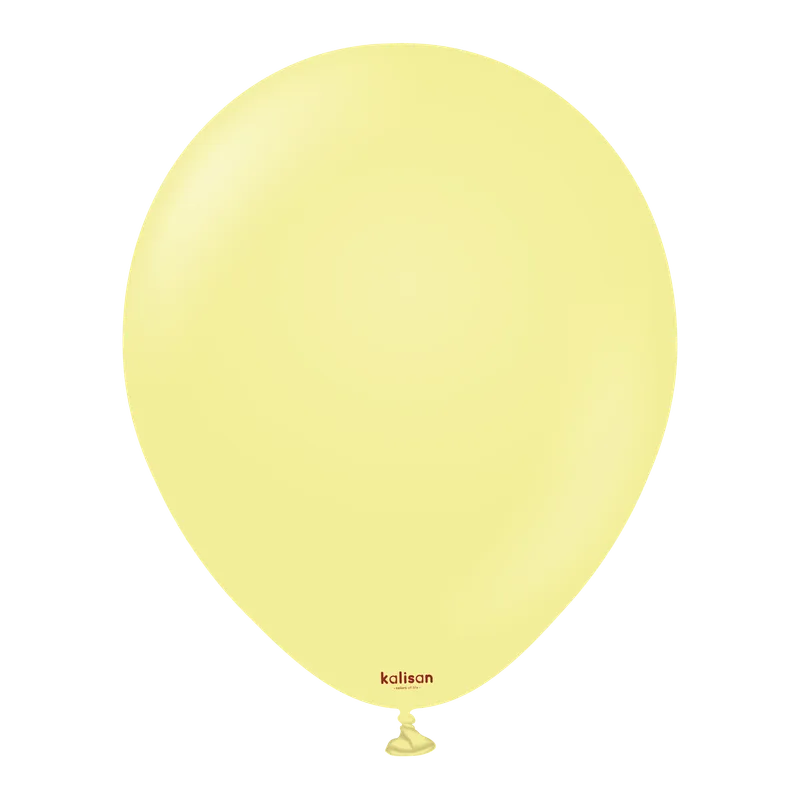 Macaron Yellow (Sarı) 12 İnç Balon