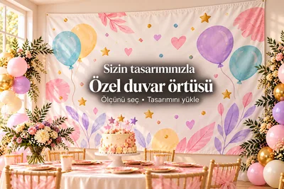 Özel Tasarım Duvar Örtüsü