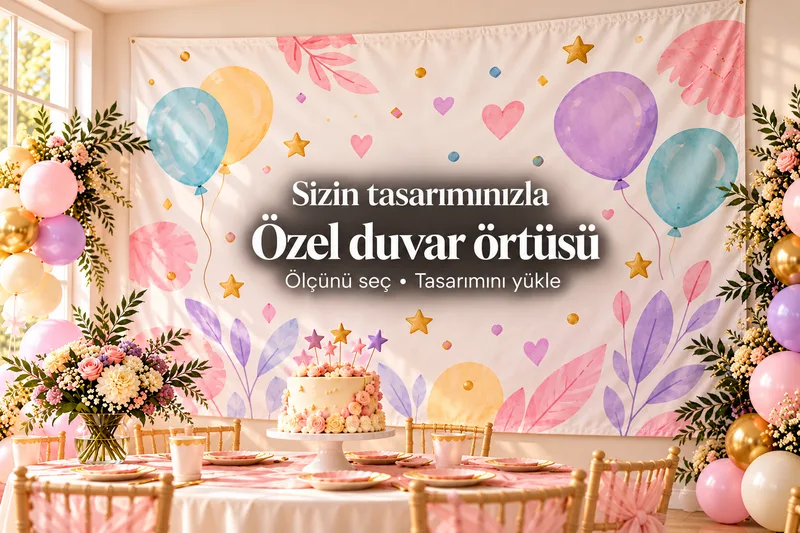 Özel Tasarım Duvar Örtüsü