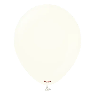 Retro White (Retro Beyaz) 12 İnç Balon