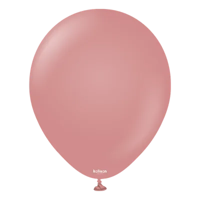 Retro Rosewood (Gül Ağacı) 12 İnç Balon