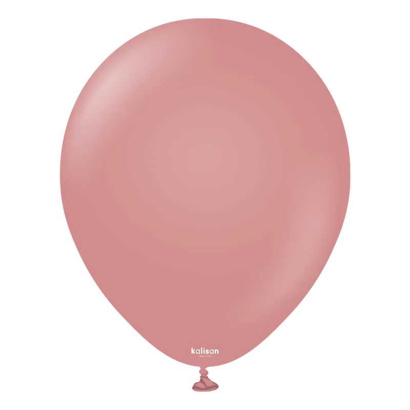 Retro Rosewood (Gül Ağacı) 12 İnç Balon