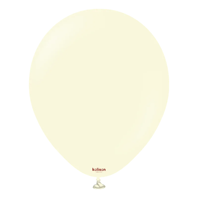 Macaron Pale Yellow (Açık Sarı) 12 İnç Balon