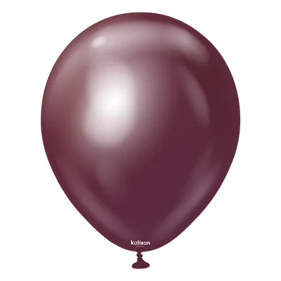 Krom Burgundy (Bordo) 12 İnç Balon