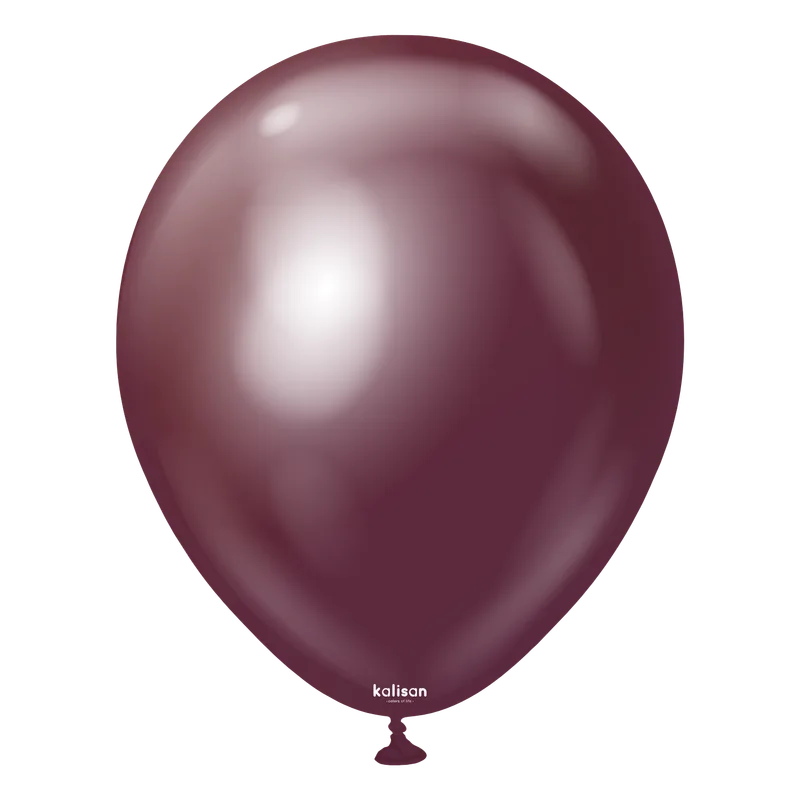 Krom Burgundy (Bordo) 12 İnç Balon