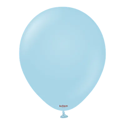 Macaron Blue (Mavi) 12 İnç Balon